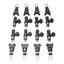 Kies-Motorsports DeatschWerks Deatschwerks Set of 8 1500cc/min For The Fitech Go EFI 8/Holley Super Sniper 1250/ Sniper Xflow 1375