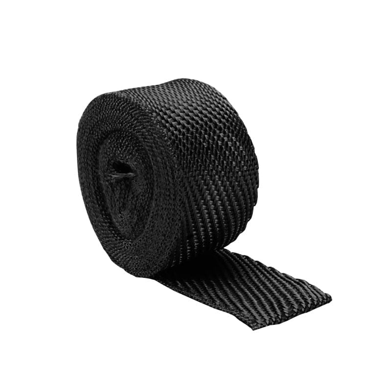DEI Exhaust Wrap 2in x 25ft - Titanium - Black Secondary image