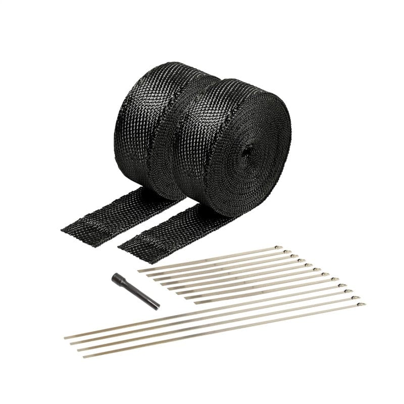 DEI Exhaust Wrap Kit - Black Titanium Wrap Locking Ties & Locking Tie Tool Secondary image