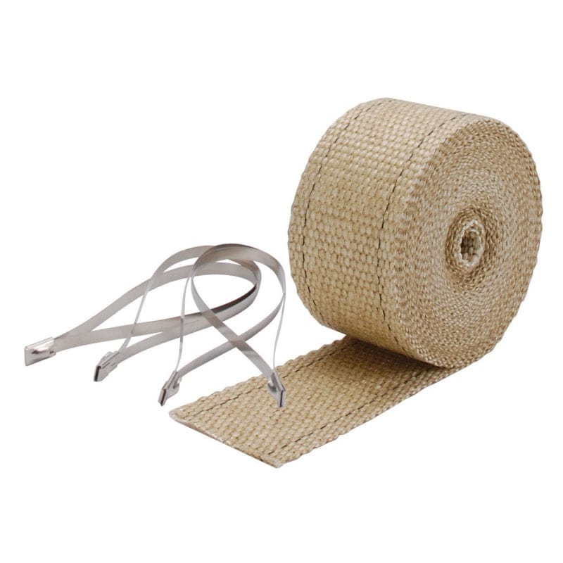 Kies-Motorsports DEI DEI Exhaust Wrap Kit - Pipe Wrap and Locking Tie - Tan Main image