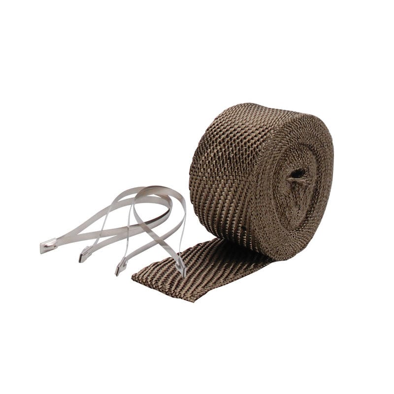 Kies-Motorsports DEI DEI Exhaust Wrap Kit - Pipe Wrap and Locking Tie - Titanium Main image