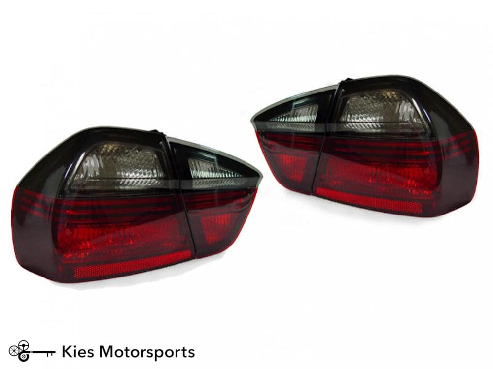 Kies-Motorsports DEPO (DISCONTINUED) 2006-2008 BMW E90 DEPO Blackline Smoke Tail Lights for the 4 Door Sedan