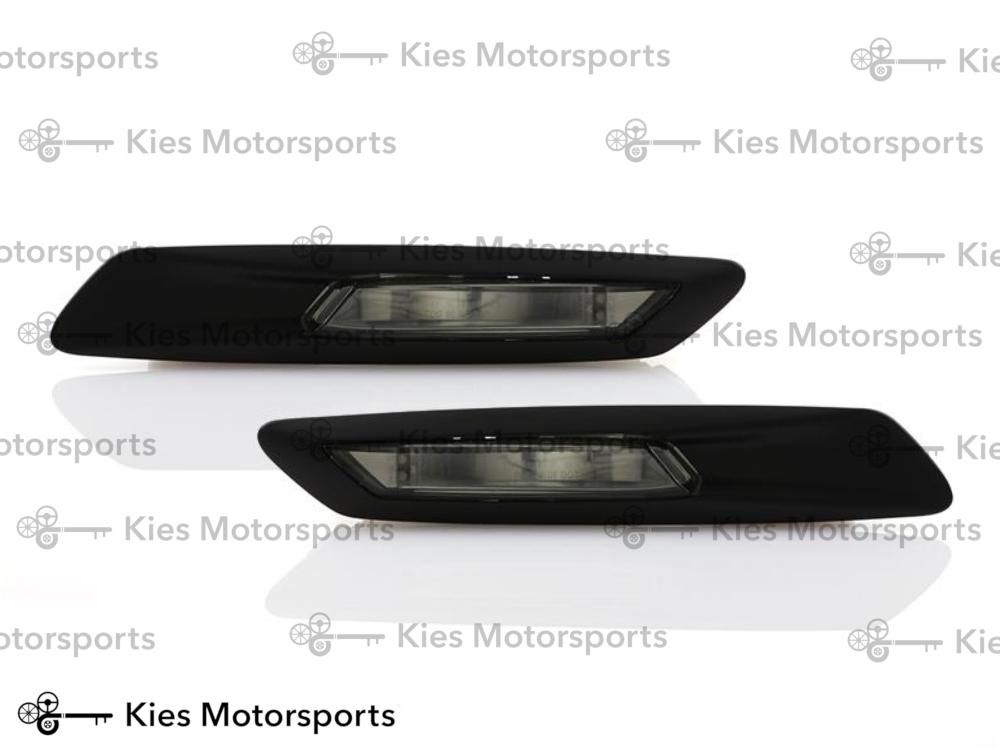 Kies-Motorsports DEPO (DISCONTINUED) 2011-2014 F10 BMW 5 Series DEPO LED Fender Side Markers Matte Black