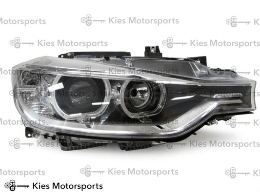 Kies-Motorsports DEPO (DISCONTINUED) DEPO 2012-2015 F30/F31 BMW 3 Series LED Angel Eyes Halo Rings Black Projector Style Headlights