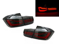 Kies-Motorsports DEPO (DISCONTINUED) DEPO 2016-2018 Blackline BMW 3 Series F30 4D Sedan LED Light Bar Rear Tail Lights