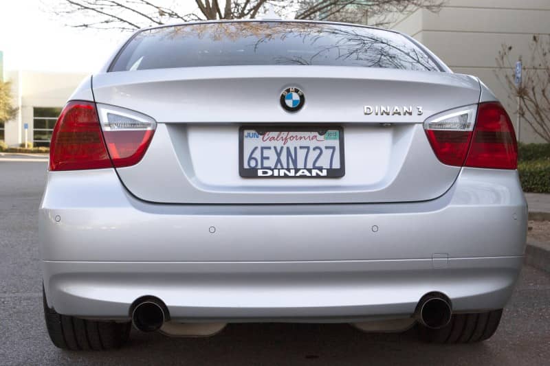 Dinan 07-11 BMW 335i/335xi (E90) Free Flow Axleback Exhaust System - Polished Tips Secondary image