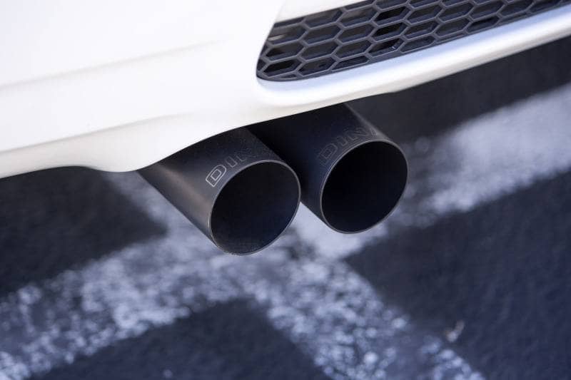 Kies-Motorsports Dinan Dinan 08-11 BMW M3 (E90) Free Flow Axleback Exhaust System - Black Tips