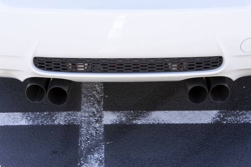 Kies-Motorsports Dinan Dinan 08-11 BMW M3 (E90) Free Flow Axleback Exhaust System - Black Tips