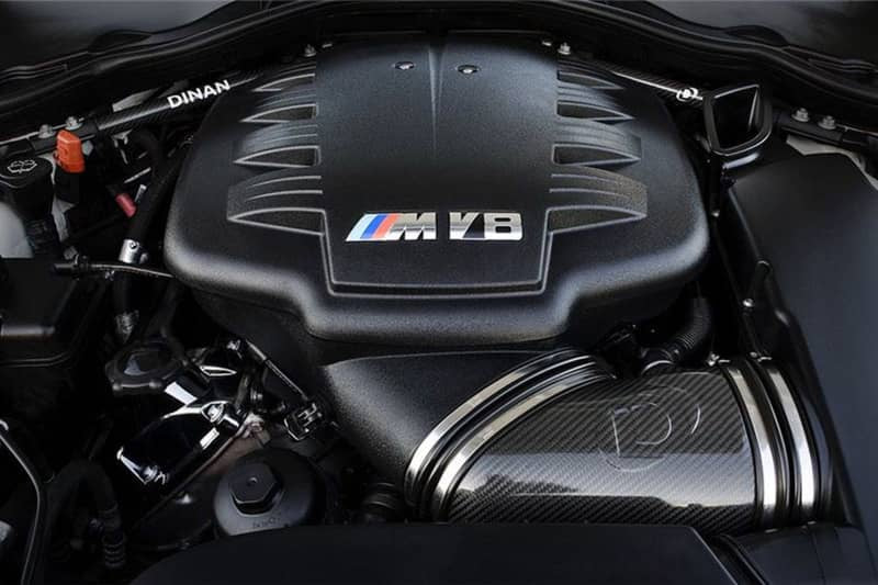 Dinan 08-13 BMW M3 (E90/E92/E93) Carbon Fiber Strut Tower Braces - Front Secondary image