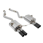 Kies-Motorsports Dinan Dinan 08-13 BMW M3 (E92/E93) Free Flow Axleback Exhaust System - Black Tips