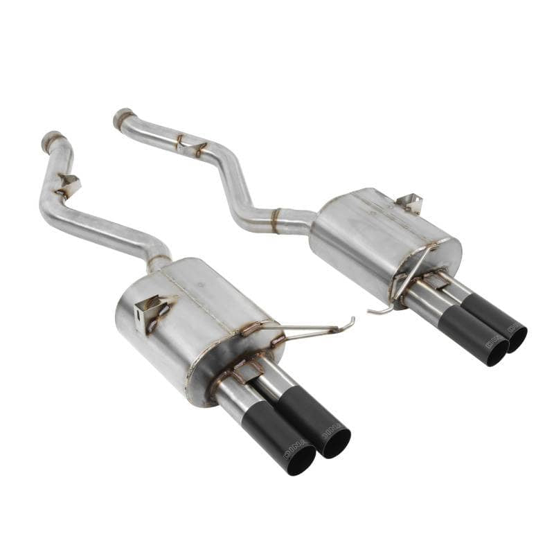 Kies-Motorsports Dinan Dinan 08-13 BMW M3 (E92/E93) Free Flow Axleback Exhaust System - Black Tips