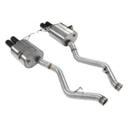 Kies-Motorsports Dinan Dinan 08-13 BMW M3 (E92/E93) Free Flow Axleback Exhaust System - Black Tips
