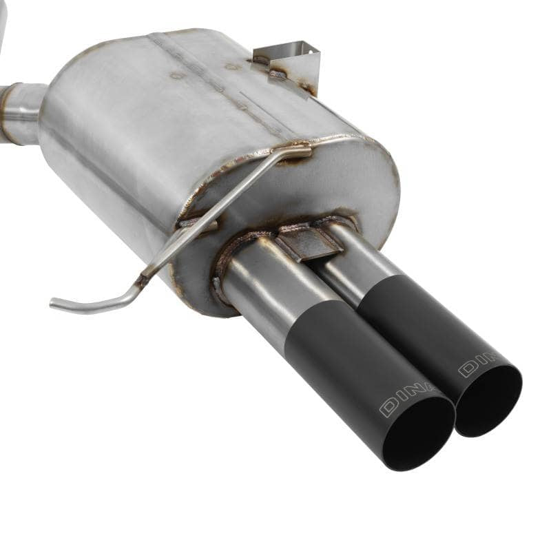 Kies-Motorsports Dinan Dinan 08-13 BMW M3 (E92/E93) Free Flow Axleback Exhaust System - Black Tips