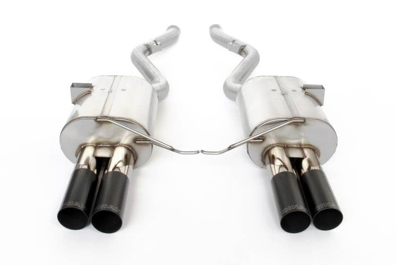 Kies-Motorsports Dinan Dinan 08-13 BMW M3 (E92/E93) Free Flow Axleback Exhaust System - Black Tips