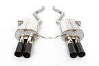 Kies-Motorsports Dinan Dinan 08-13 BMW M3 (E92/E93) Free Flow Axleback Exhaust System - Black Tips