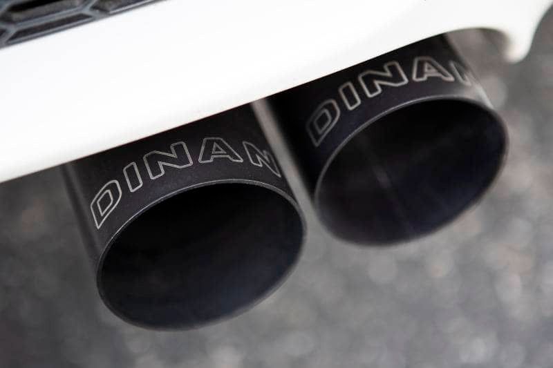 Kies-Motorsports Dinan Dinan 08-13 BMW M3 (E92/E93) Free Flow Axleback Exhaust System - Black Tips