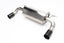 Kies-Motorsports Dinan Dinan 12-15 BMW 335i (F30)/14-16 BMW 435i (F32) Free Flow Axleback Exhaust System - Black Tips