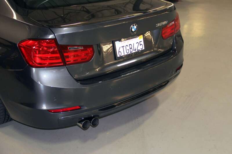 Kies-Motorsports Dinan Dinan 12-16 BMW 328i/428i (F30/F31/F32/F33) Free Flow Axleback Exhaust System - Black Tips
