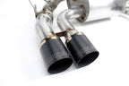 Kies-Motorsports Dinan Dinan 15-20 BMW M3/M4 (F80/F82/F83) Free Flow Axleback Exhaust System - Black Tips