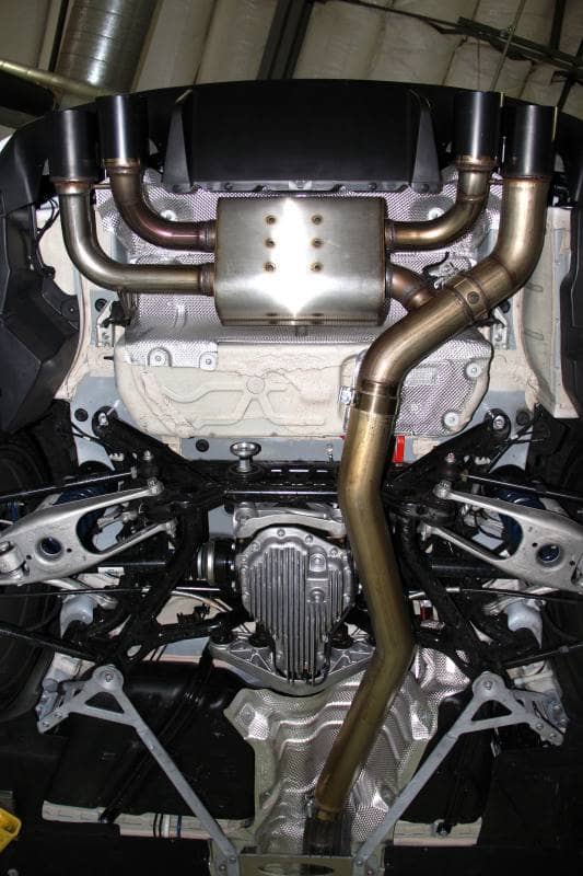 Kies-Motorsports Dinan Dinan 16-18 BMW M2 (F87) Free Flow Axleback Exhaust System - Black Tips