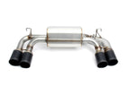 Kies-Motorsports Dinan Dinan 16-18 BMW M2 (F87) Free Flow Axleback Exhaust System - Black Tips