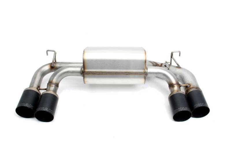 Kies-Motorsports Dinan Dinan 16-18 BMW M2 (F87) Free Flow Axleback Exhaust System - Black Tips