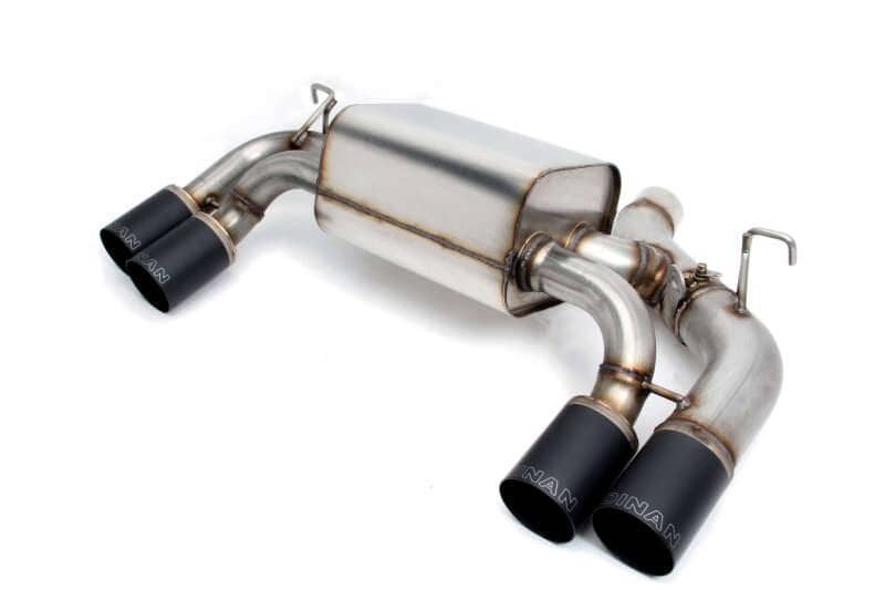 Kies-Motorsports Dinan Dinan 16-18 BMW M2 (F87) Free Flow Axleback Exhaust System - Black Tips