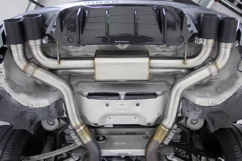 Kies-Motorsports Dinan Dinan 18-23 BMW M5 Freeflow Axleback Exhaust System -Black