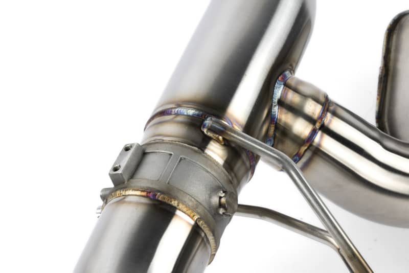 Dinan 19-26 BMW 330i (G20)/21-26 BMW 430i (G22) Valved Axleback Exhaust System - Black Tips Secondary image