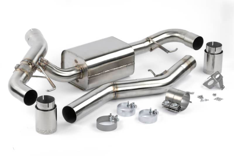 Kies-Motorsports Dinan Dinan 19-26 BMW 330i (G20)/21-26 BMW 430i (G22) Valved Axleback Exhaust System - Polished Tips Main image