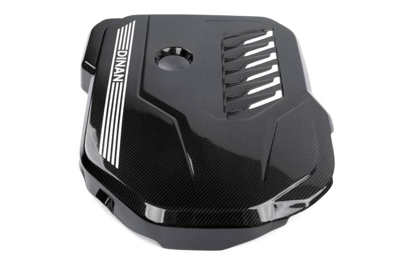 Kies-Motorsports Dinan Dinan 19-26 BMW B58D (G01/G02/G20/G22/G23/G26/G42) Gloss Carbon Fiber Engine Cover w/Matte Accents