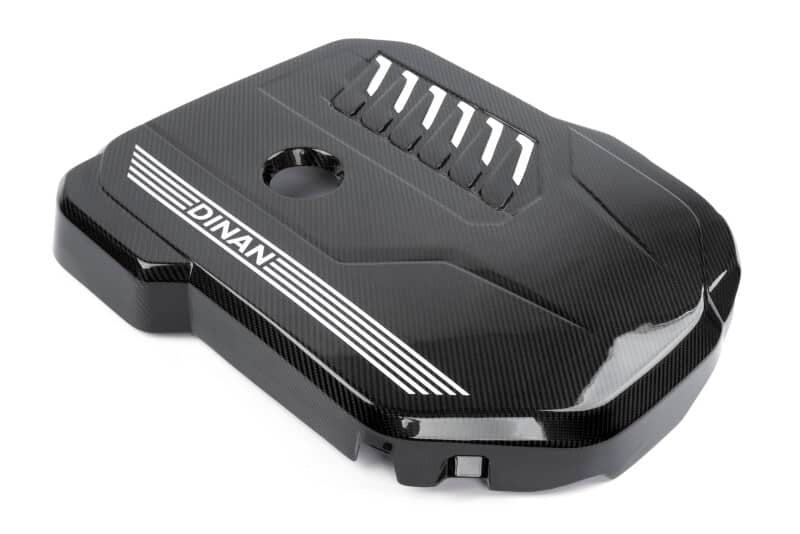 Kies-Motorsports Dinan Dinan 19-26 BMW B58D (G01/G02/G20/G22/G23/G26/G42) Gloss Carbon Fiber Engine Cover w/Matte Accents