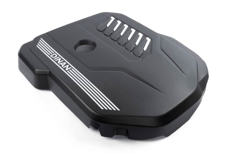 Kies-Motorsports Dinan Dinan 19-26 BMW B58D (G01/G02/G20/G22/G23/G26/G42) Matte Carbon Fiber Engine Cover w/Gloss Accents