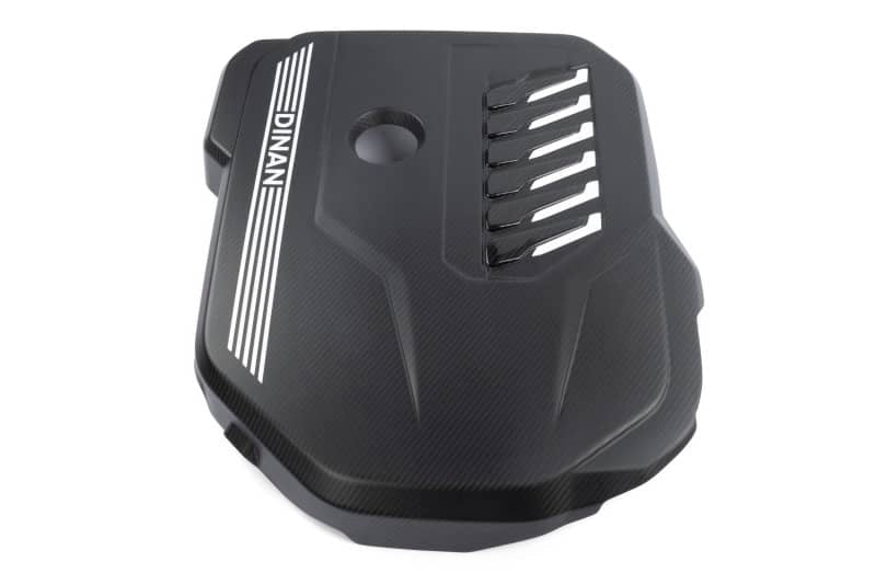 Kies-Motorsports Dinan Dinan 19-26 BMW B58D (G01/G02/G20/G22/G23/G26/G42) Matte Carbon Fiber Engine Cover w/Gloss Accents