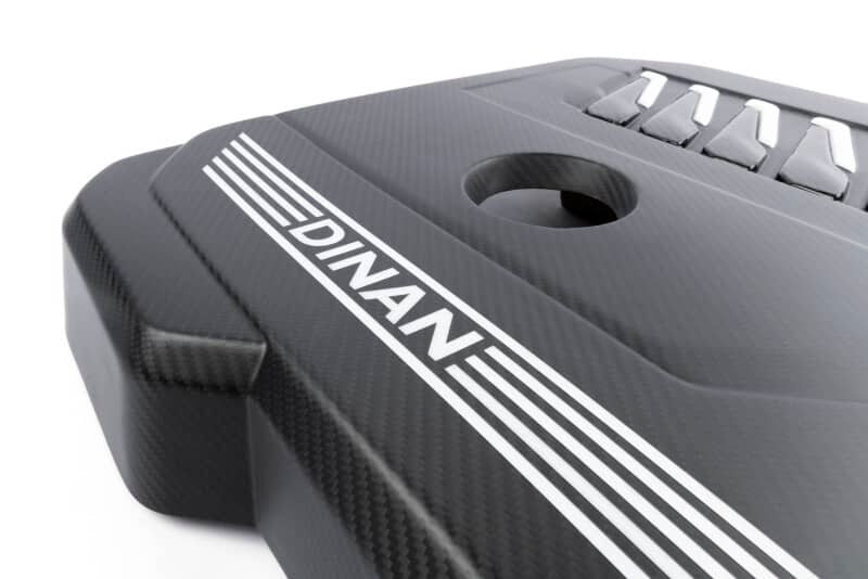 Kies-Motorsports Dinan Dinan 19-26 BMW B58D (G01/G02/G20/G22/G23/G26/G42) Matte Carbon Fiber Engine Cover w/Gloss Accents