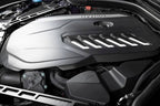 Kies-Motorsports Dinan Dinan 19-26 BMW B58D (G01/G02/G20/G22/G23/G26/G42) Matte Carbon Fiber Engine Cover w/Gloss Accents