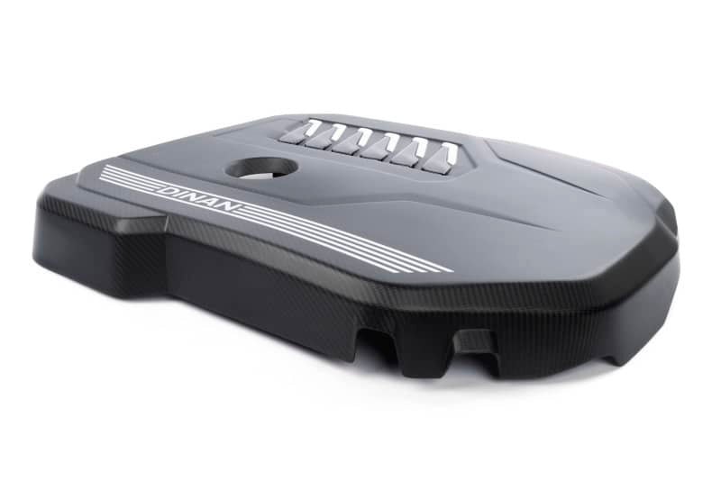 Kies-Motorsports Dinan Dinan 19-26 BMW B58D (G01/G02/G20/G22/G23/G26/G42) Matte Carbon Fiber Engine Cover w/Gloss Accents