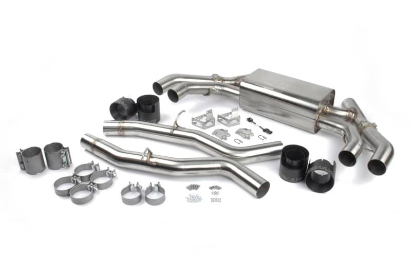 Kies-Motorsports Dinan Dinan 20-25 BMW X4 M Freeflow Axleback Exhaust System -Black Main image