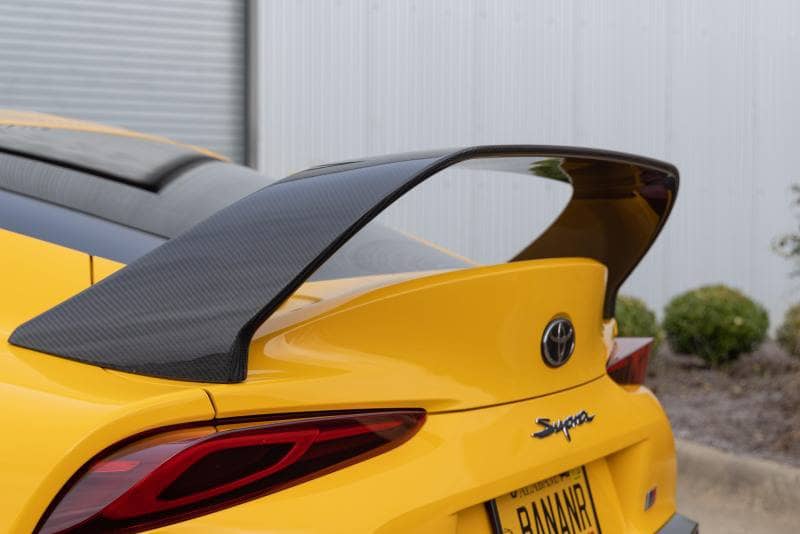 Kies-Motorsports Dinan Dinan 20-26 Toyota GR Supra (A90/A91) Carbon Fiber High-Rise Rear Spoiler