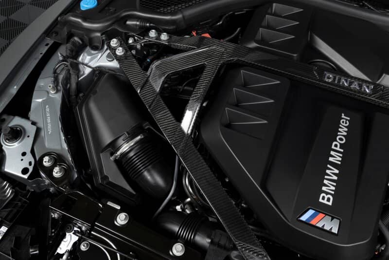 Kies-Motorsports Dinan Dinan 21-27 BMW M2/M3/M4 (G80/G82/G83/G87) Gloss Carbon Fiber Strut Tower Brace - Front