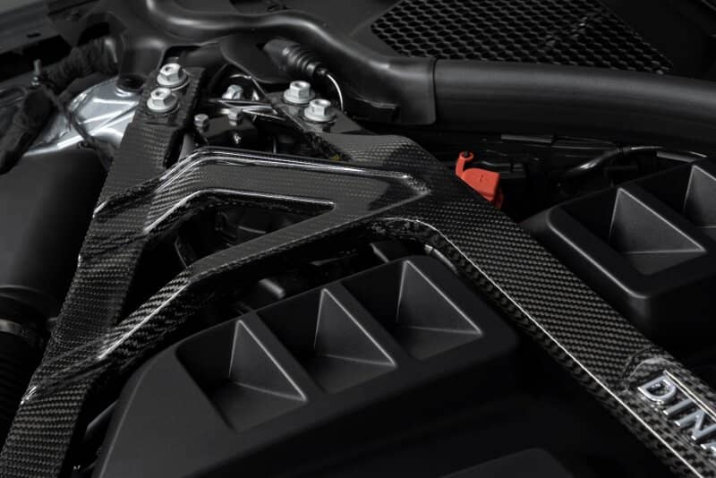 Kies-Motorsports Dinan Dinan 21-27 BMW M2/M3/M4 (G80/G82/G83/G87) Gloss Carbon Fiber Strut Tower Brace - Front