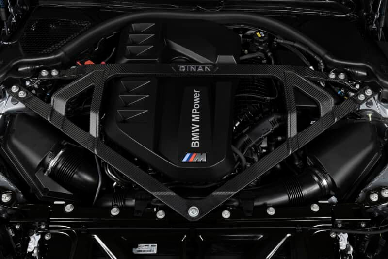 Kies-Motorsports Dinan Dinan 21-27 BMW M2/M3/M4 (G80/G82/G83/G87) Matte Carbon Fiber Strut Tower Brace - Front
