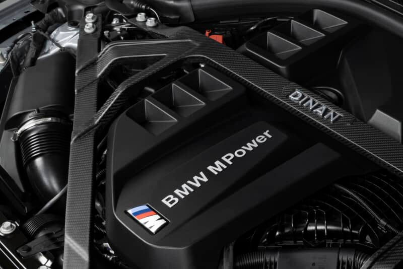 Kies-Motorsports Dinan Dinan 21-27 BMW M2/M3/M4 (G80/G82/G83/G87) Matte Carbon Fiber Strut Tower Brace - Front
