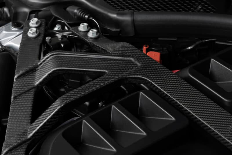 Kies-Motorsports Dinan Dinan 21-27 BMW M2/M3/M4 (G80/G82/G83/G87) Matte Carbon Fiber Strut Tower Brace - Front