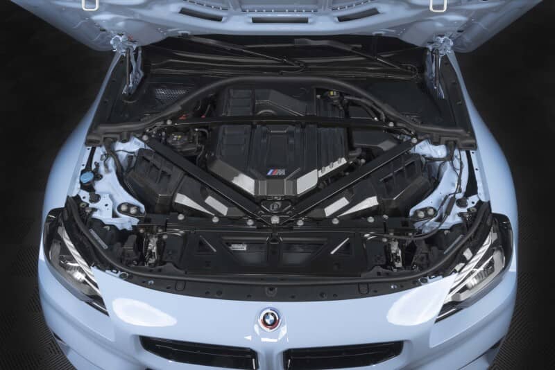 Kies-Motorsports Dinan Dinan 21-27 BMW M2/M3/M4 (G80/G82/G87) Gloss Carbon Fiber Engine Cover w/Matte Accents