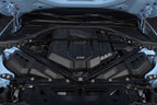 Kies-Motorsports Dinan Dinan 21-27 BMW M2/M3/M4 (G80/G82/G87) Matte Carbon Fiber Engine Cover w/Gloss Accents