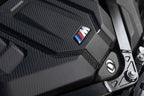 Kies-Motorsports Dinan Dinan 21-27 BMW M2/M3/M4 (G80/G82/G87) Matte Carbon Fiber Engine Cover w/Gloss Accents