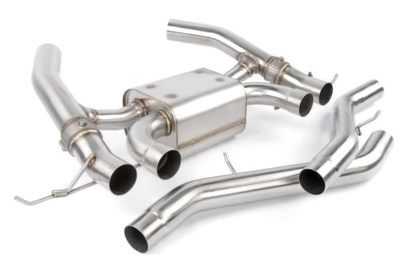 Kies-Motorsports Dinan Dinan 21-27 BMW M3/M4 (G80/G82/G83) Valved Axleback Exhaust System - Black Tips