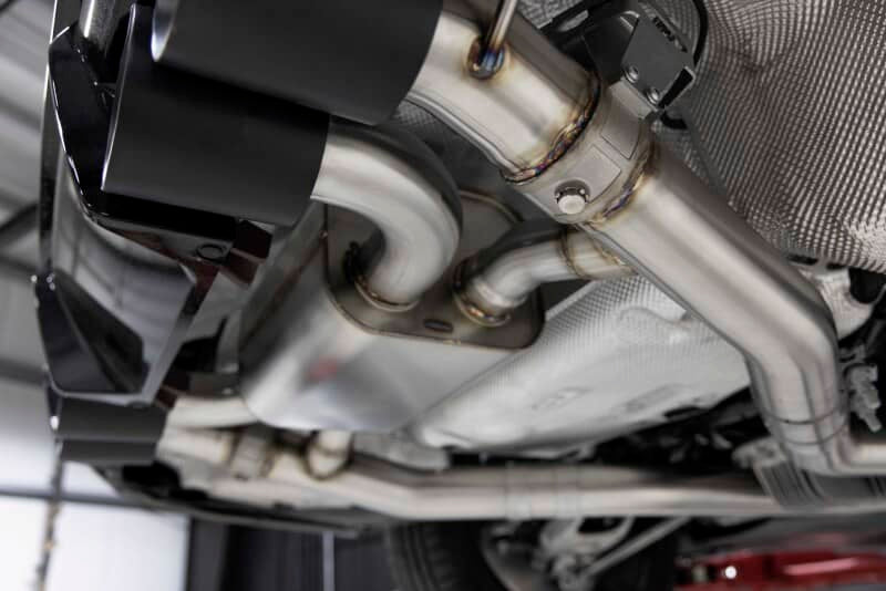 Kies-Motorsports Dinan Dinan 21-27 BMW M3/M4 (G80/G82/G83) Valved Axleback Exhaust System - Black Tips