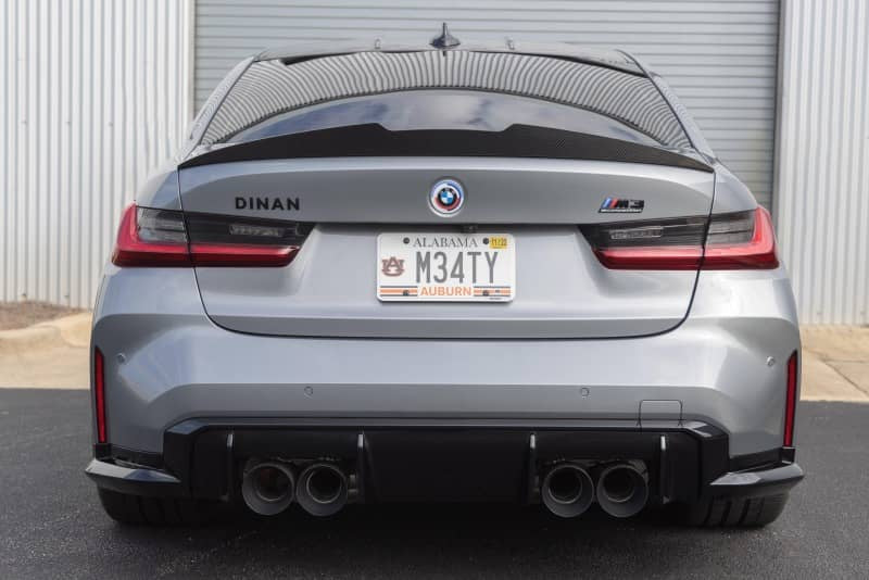 Kies-Motorsports Dinan Dinan 21-27 BMW M3/M4 (G80/G82/G83) Valved Axleback Exhaust System - Black Tips